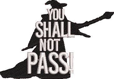 You Shall Not Pass