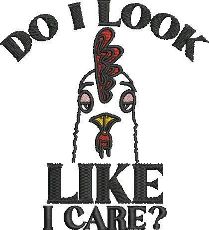 Do I Look Like I Care Do I Look Like I Care