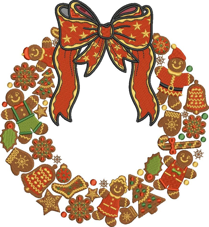 Ginger Bread Wreath Ginger Bread Wreath