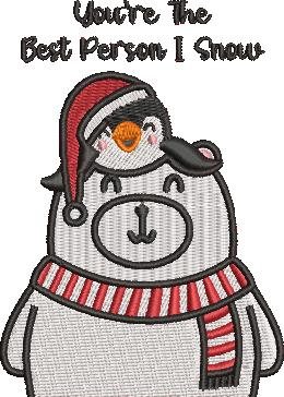 You're The Best Person I Snow You're The Best Person I Snow