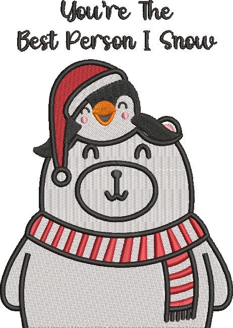 You're The Best Person I Snow You're The Best Person I Snow