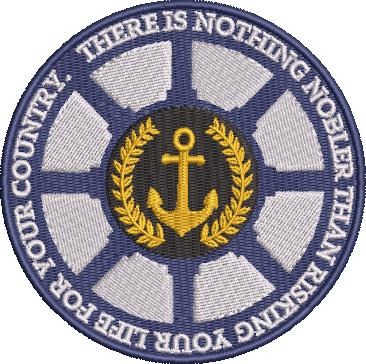 Noble Life Navy Quote Noble Life Navy Quote