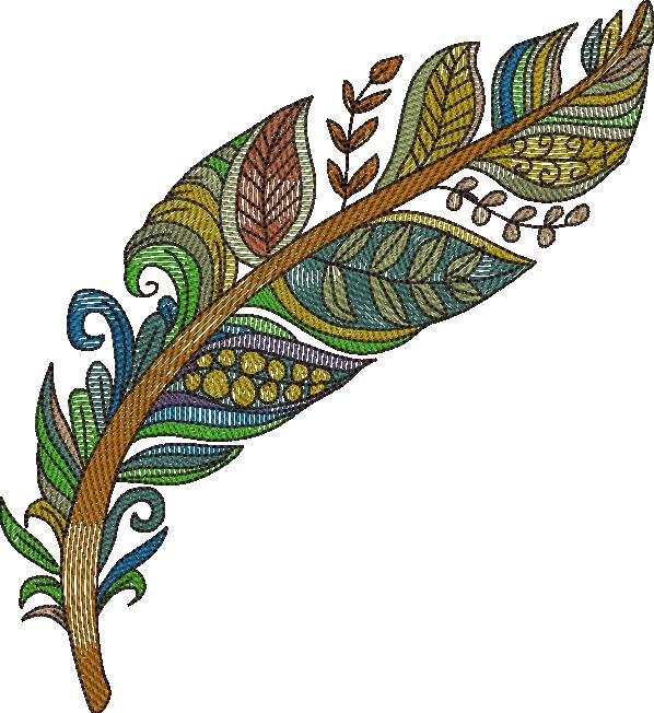Colorful Leaf Art Colorful Leaf Art