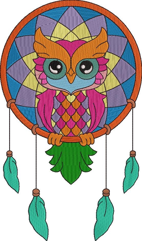 Colorful Owl Abstract Art Colorful Owl Abstract Art