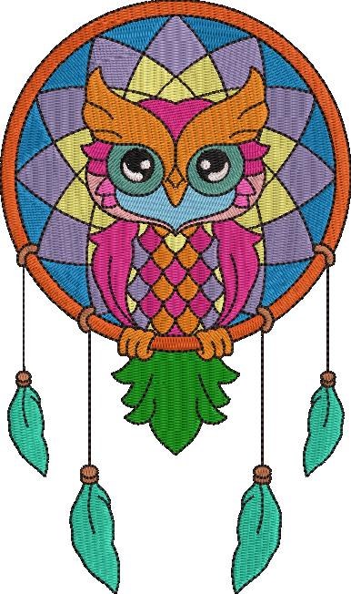 Colorful Owl Abstract Art Colorful Owl Abstract Art