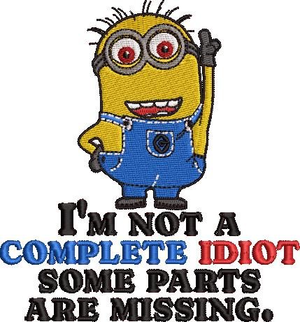 I'm Not a Complete Idiot Some Parts Are Missing I'm Not a Complete Idiot Some Parts Are Missing
