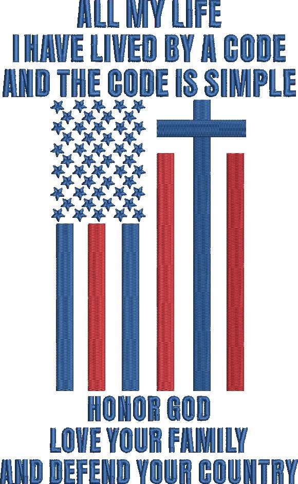 God Family And Country Life Code