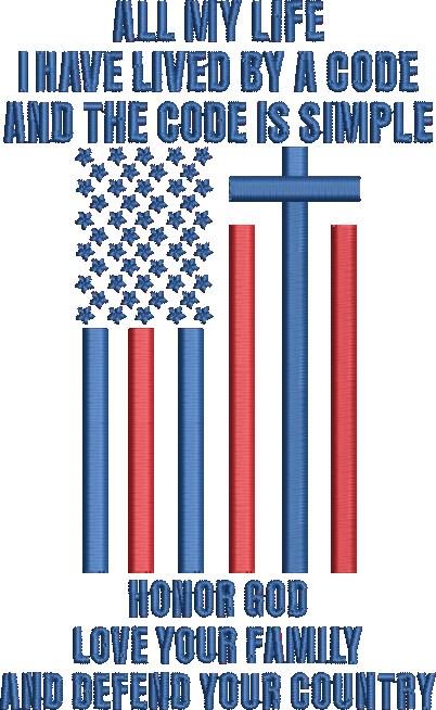 God Family And Country Life Code