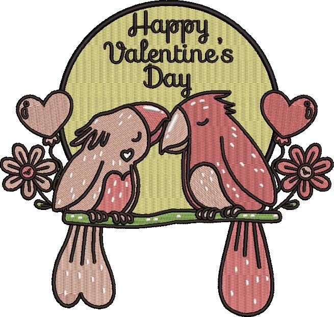 Birds Valentine's Day Birds Valentine's Day