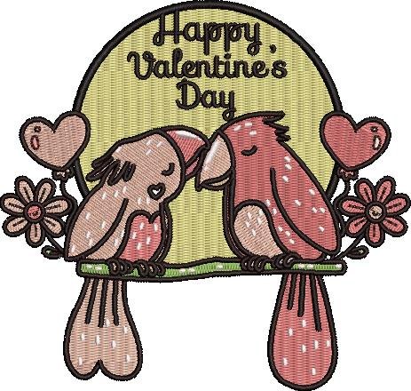 Birds Valentine's Day Birds Valentine's Day