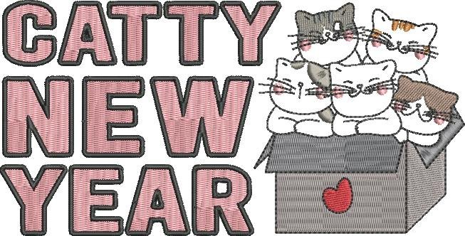 Catty New Year Catty New Year