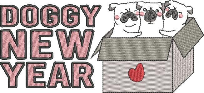 Doggy New Year Doggy New Year
