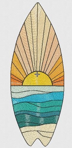Summer in Surfboard Summer in Surfboard