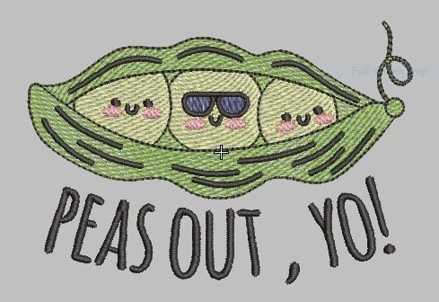Peas Out, yo! Peas Out, yo!