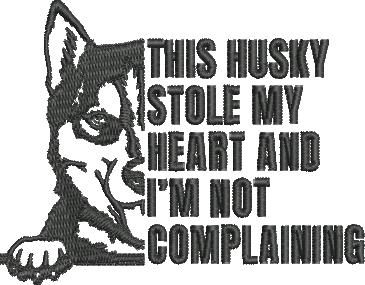 Stole My Heart Husky Quote Stole My Heart Husky Quote