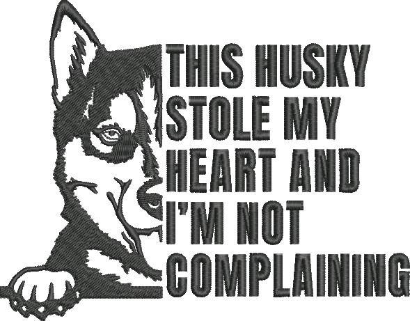 Stole My Heart Husky Quote Stole My Heart Husky Quote