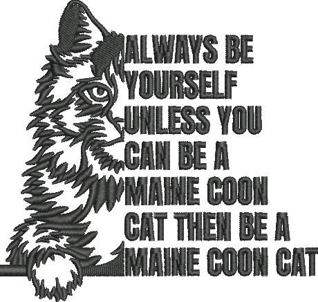 Maine Coon Cat Quote Maine Coon Cat Quote