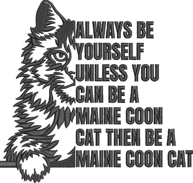Maine Coon Cat Quote Maine Coon Cat Quote