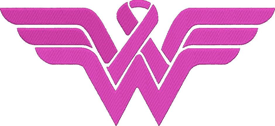Cancer Wings Embroidery Design