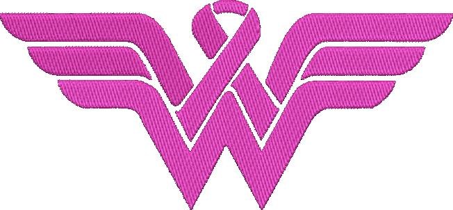 Cancer Wings Embroidery Design