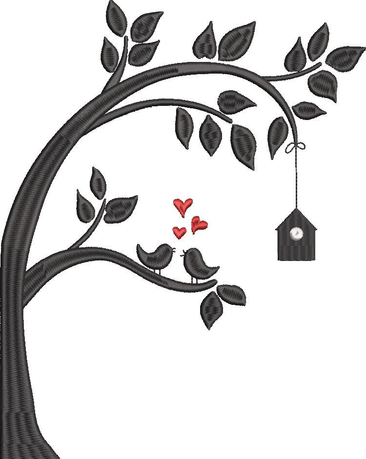 Bird House On A Tree