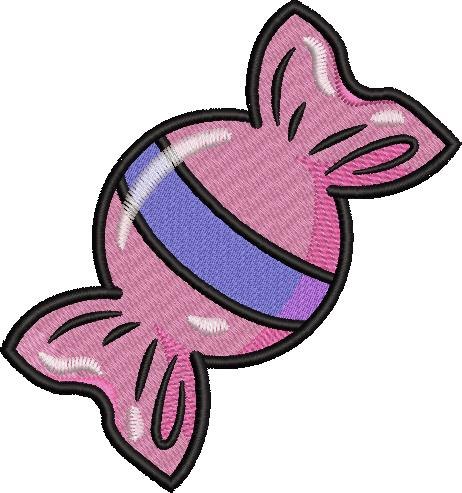 Candy Embroidery Design Candy Embroidery Design