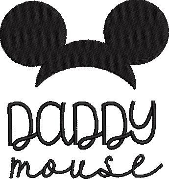 Pop Mouse Embroidery Design Pop Mouse Embroidery Design