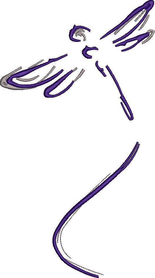Dragonfly Embroidery Design Dragonfly Embroidery Design