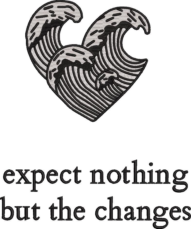 Expect Nothing Quote Design