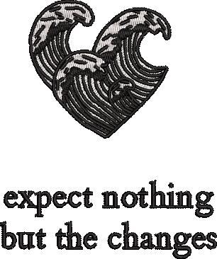 Expect Nothing Quote Design