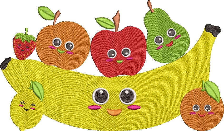 Fruits Embroidery Design Fruits Embroidery Design