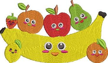 Fruits Embroidery Design Fruits Embroidery Design