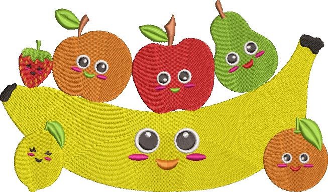 Fruits Embroidery Design Fruits Embroidery Design