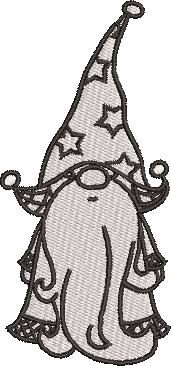 Gnome Embroidery Pattern Gnome Embroidery Pattern