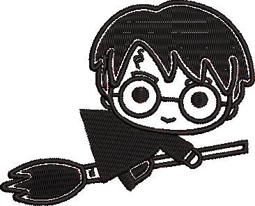 Boy Who Lived Embroidery Design Boy Who Lived Embroidery Design