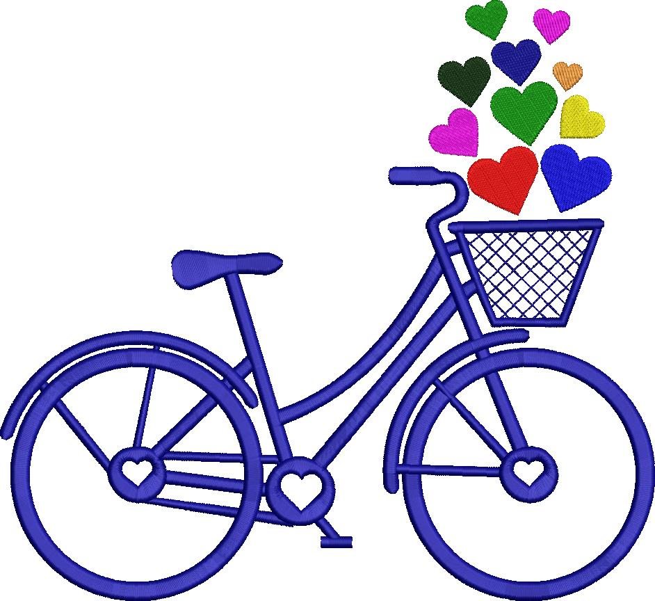 Colorful Hearts' Bicycle Colorful Hearts' Bicycle