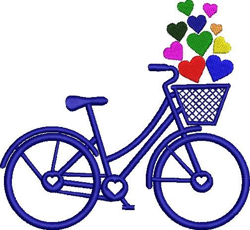 Colorful Hearts' Bicycle Colorful Hearts' Bicycle