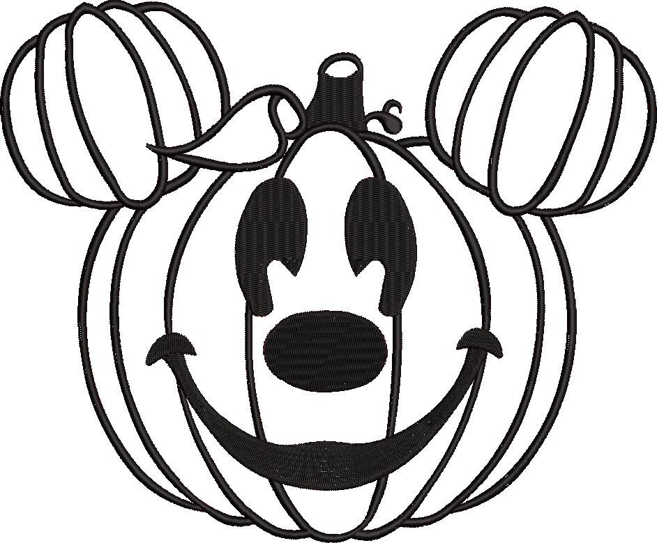 Pumpkin Face Embroidery Design Pumpkin Face Embroidery Design