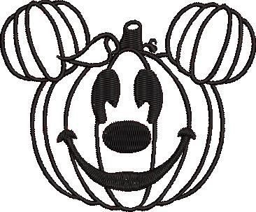 Pumpkin Face Embroidery Design Pumpkin Face Embroidery Design
