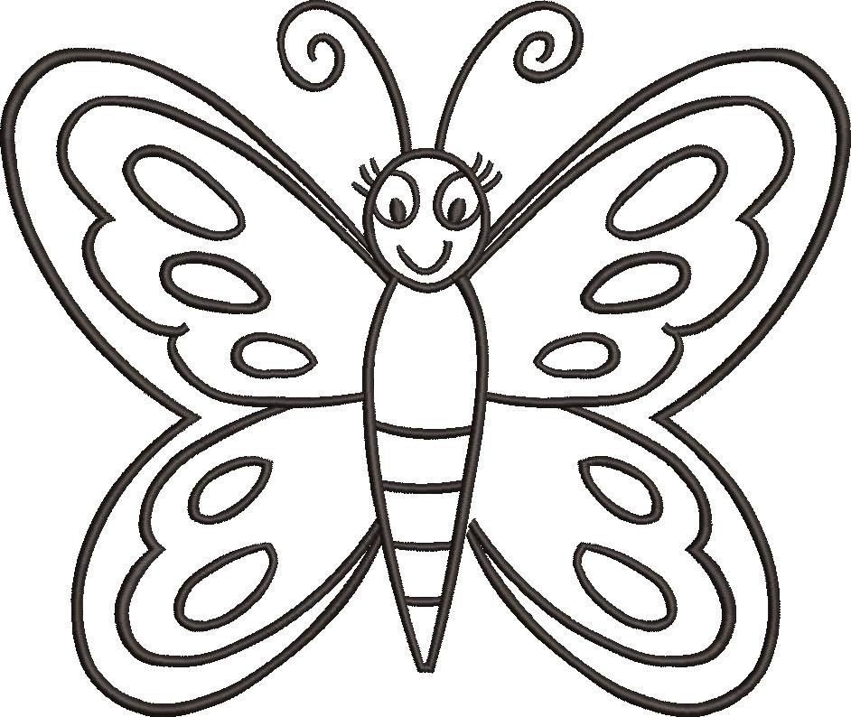 Cute Butterfly Embroidery Pattern Cute Butterfly Embroidery Pattern