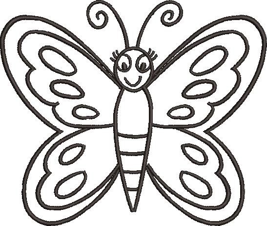 Cute Butterfly Embroidery Pattern Cute Butterfly Embroidery Pattern