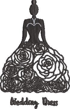 Wedding Dress Embroidery Design Wedding Dress Embroidery Design