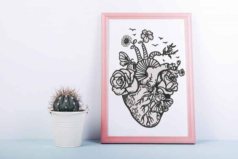 Floral Heart Floral Heart