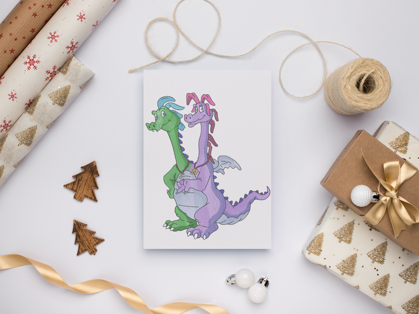 Friendly Twin Dragons Friendly Twin Dragons