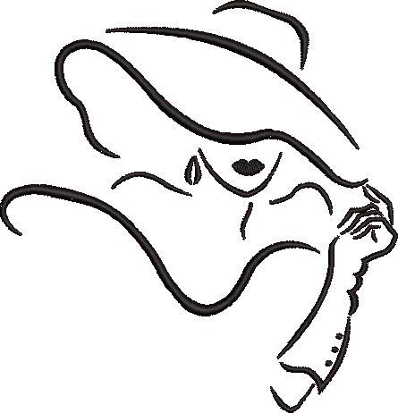 Hat Girl Embroidery Design Hat Girl Embroidery Design