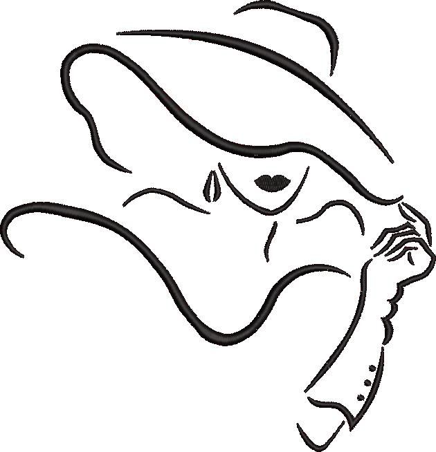 Hat Girl Embroidery Design Hat Girl Embroidery Design