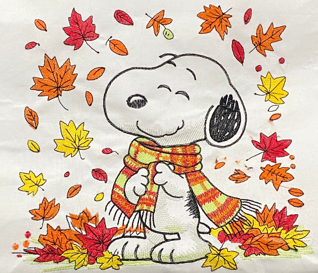 Nosey Dog Autumn Leaves Nosey Dog Autumn Leaves