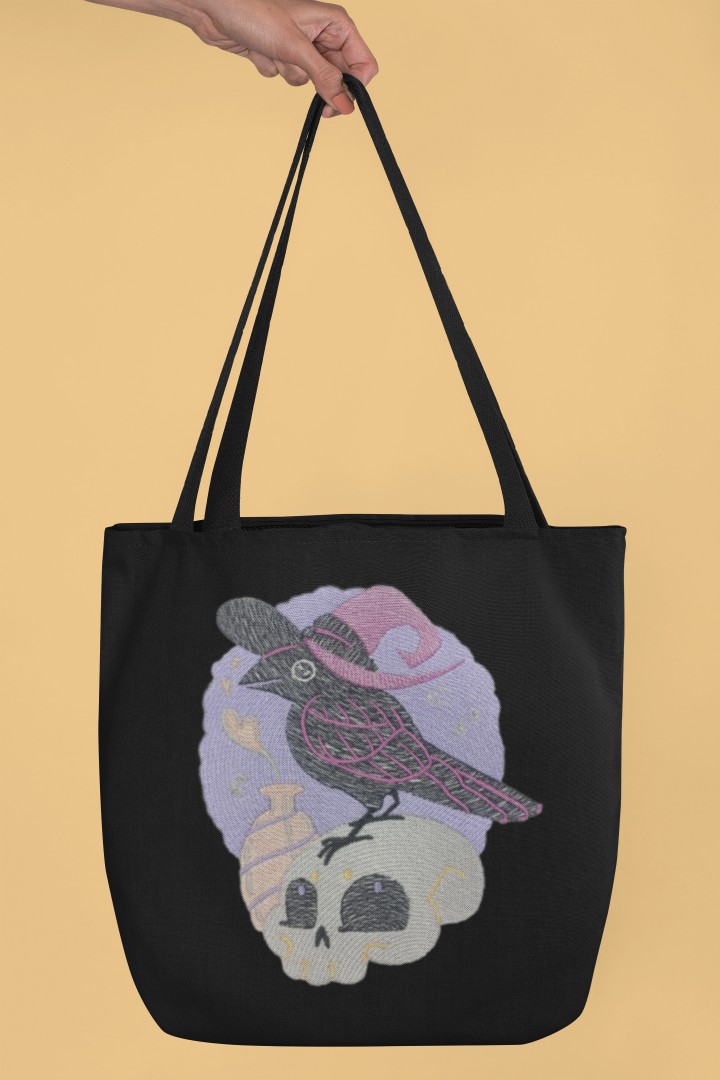 Halloween Witch Crow