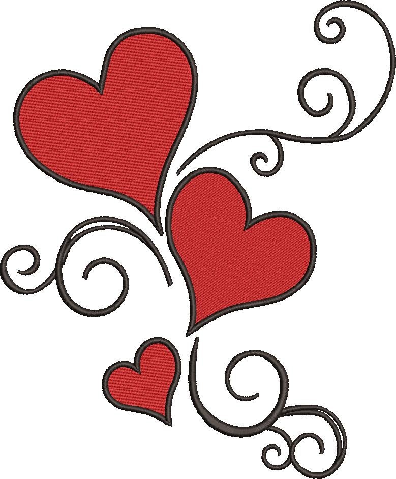 Heart Fill With Red Color Heart Fill With Red Color