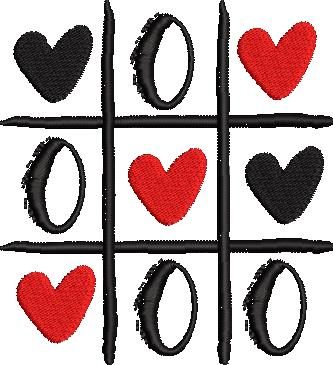 Heart Tic Tac Toe Heart Tic Tac Toe